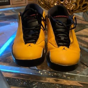 Jordan 14 yellow Ferria